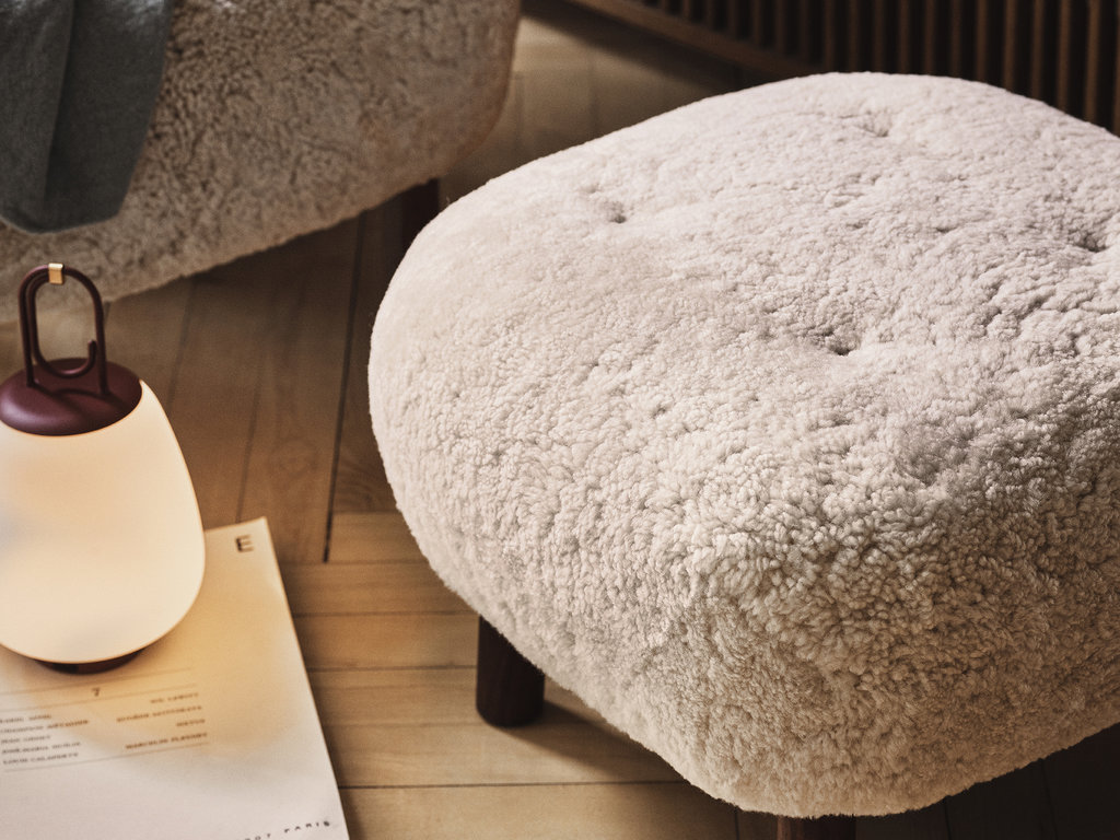 Viggo Boesen for &Tradition Little Petra Pouf