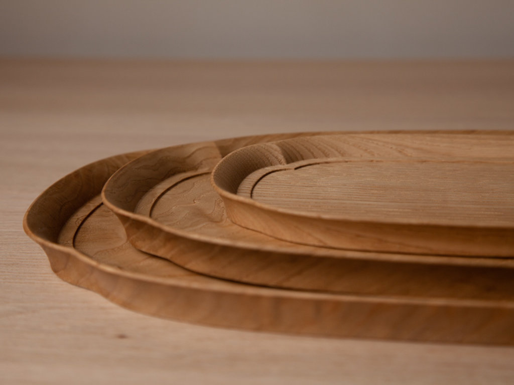 Oji Masanori KITO Flowering Quince Tray (Small)