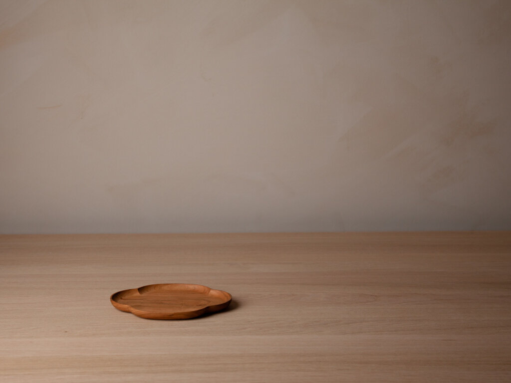 Oji Masanori KITO Flowering Quince Plate (Large)