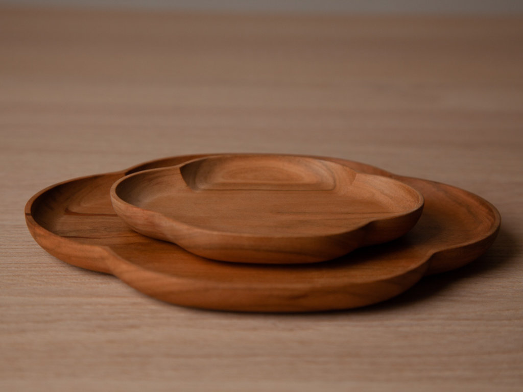Oji Masanori KITO Flowering Quince Plate (Small)