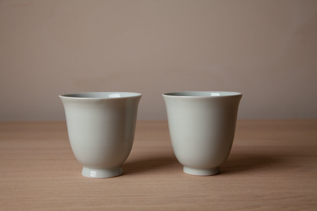 Jurgen Lehl White Porcelain Tea Cup