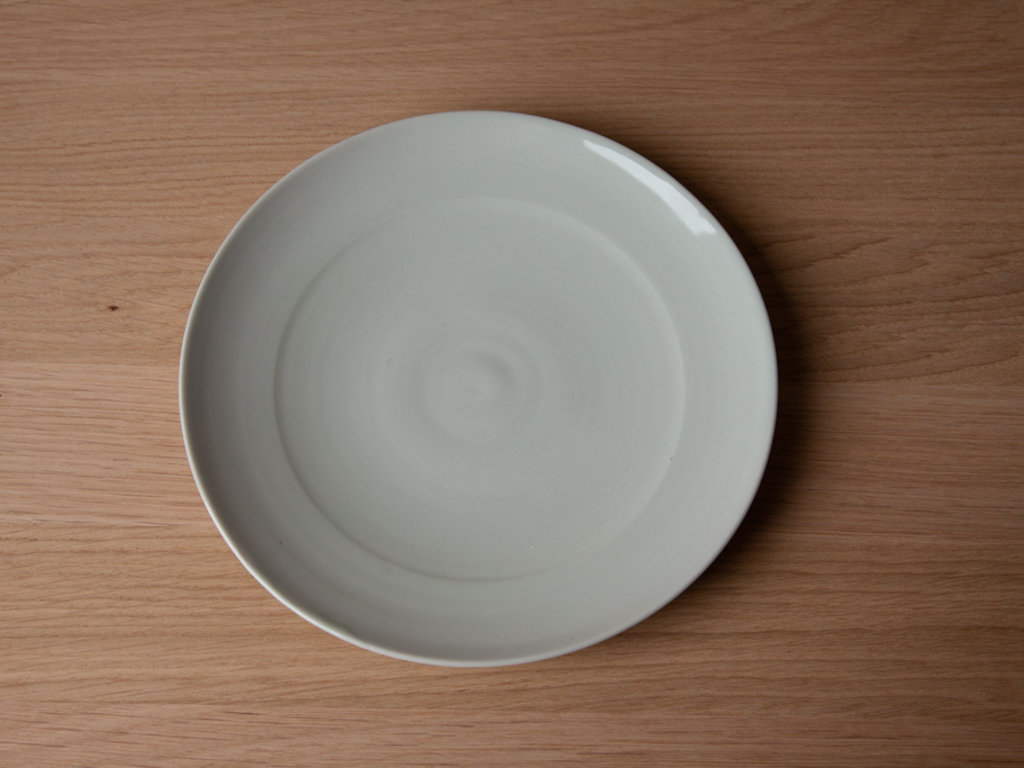 Jurgen Lehl White Porcelain Medium Plate