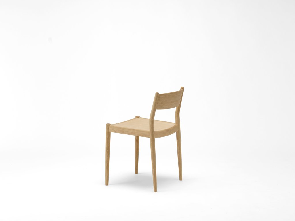 Karimoku Case Study Kinuta armless chair N-DC02