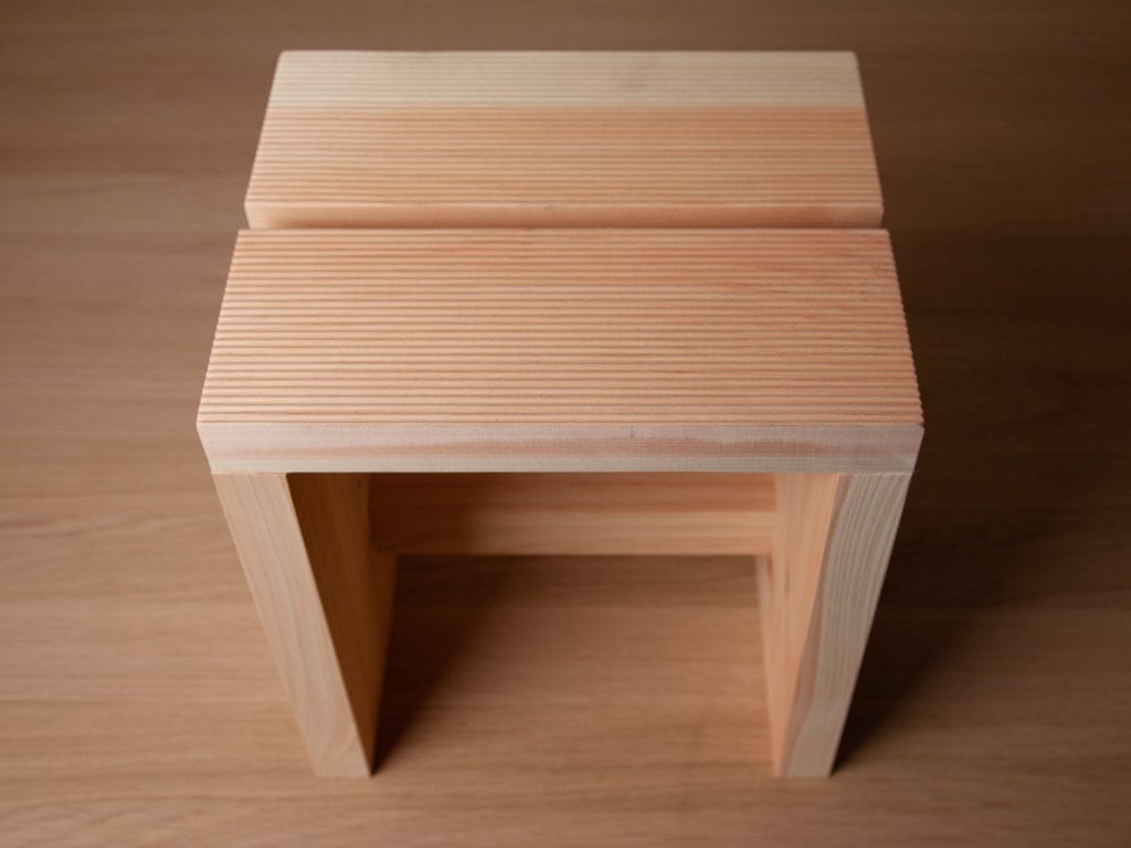 Tosaryu Hinoki Bath Stool