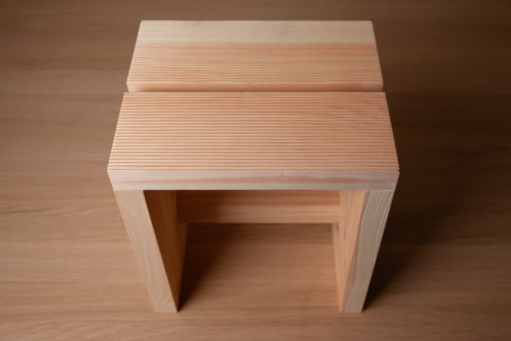 Hinoki Bath Stool