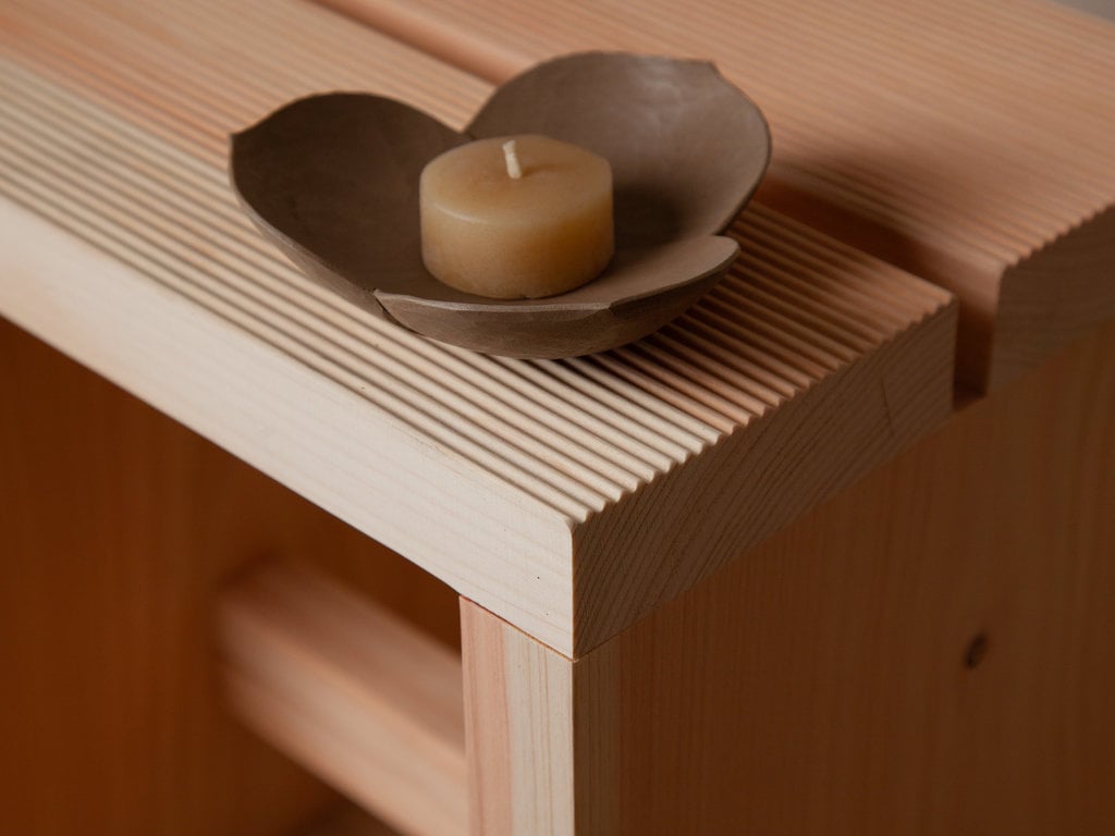 Tosaryu Hinoki Bath Stool