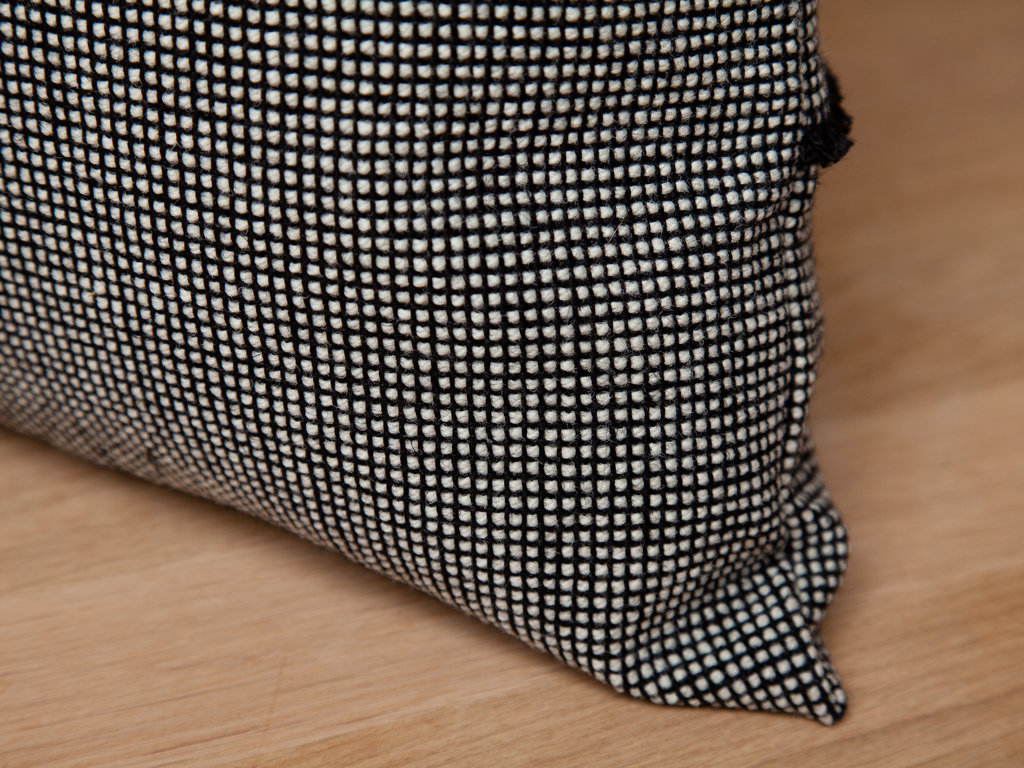 Gerd Hay-Edie for Mourne Textiles Check Cushion (Granite)