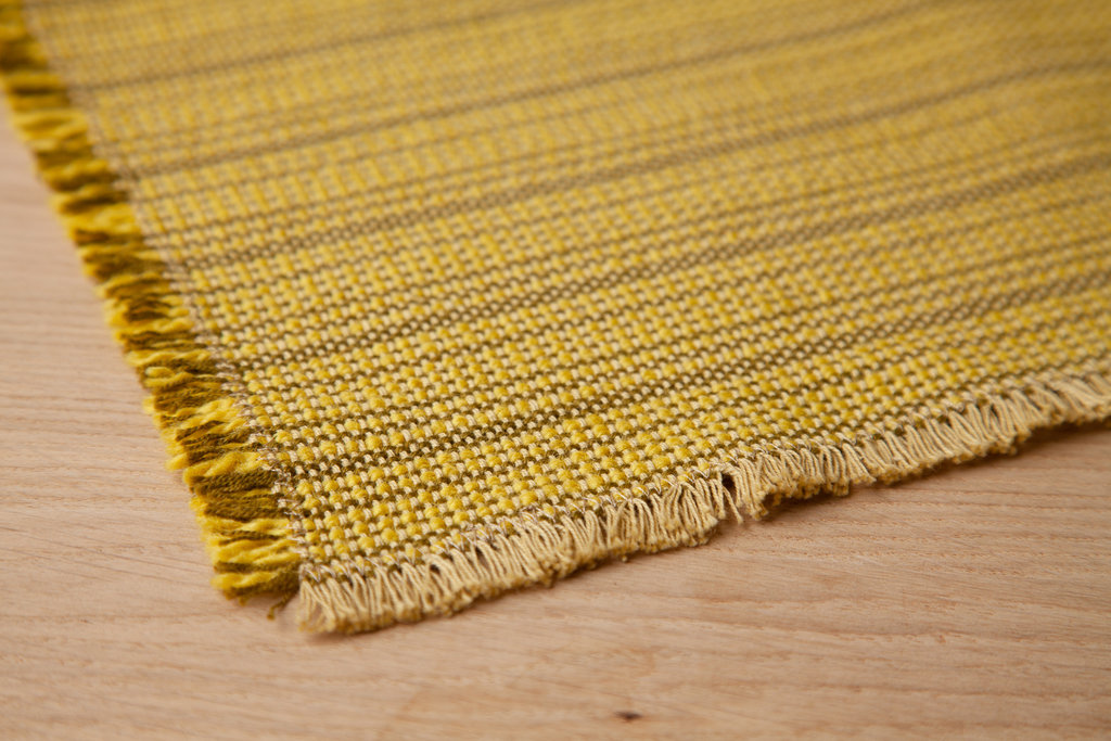 Gerd Hay-Edie for Mourne Textiles Stream Placemats - Mustard (Set of 4)