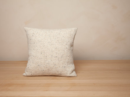 Mourne Textiles Tweed Emphasize Cushion (Oatmeal)