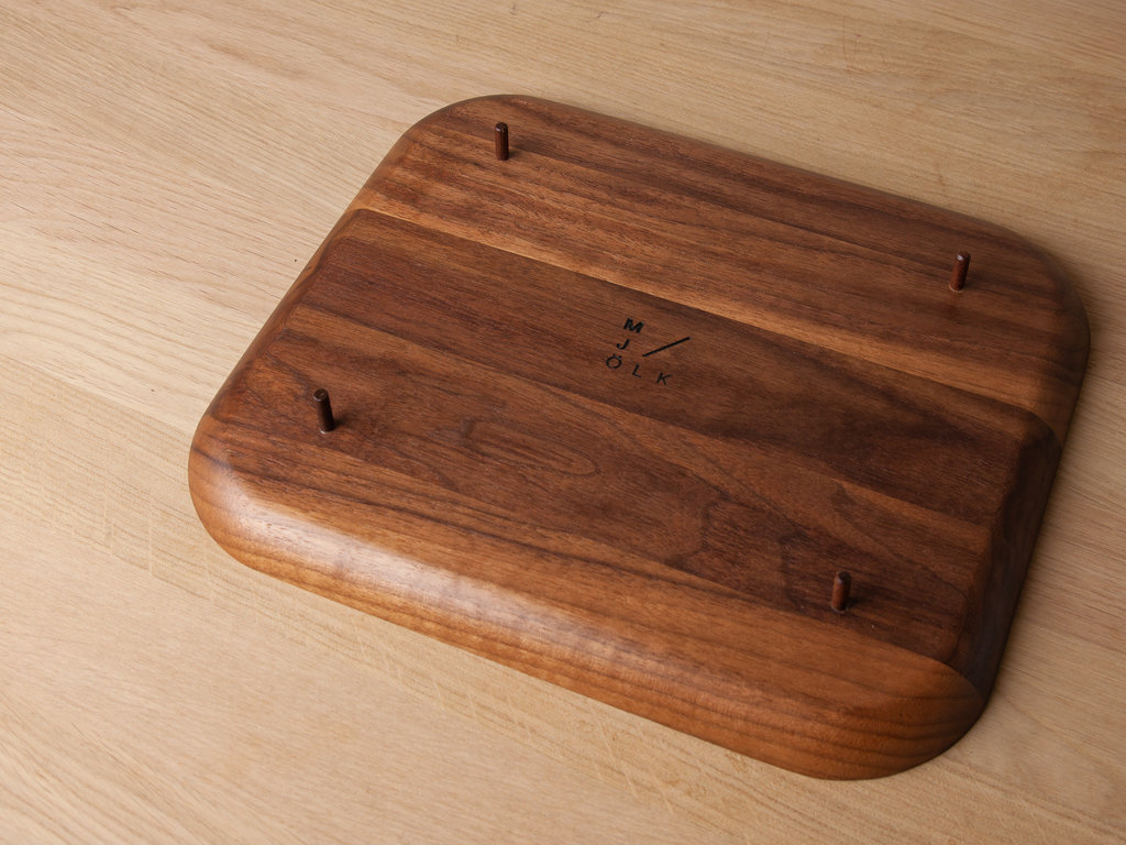 Nichetto Studio for Mjölk Sucabaruca Tray (Walnut)