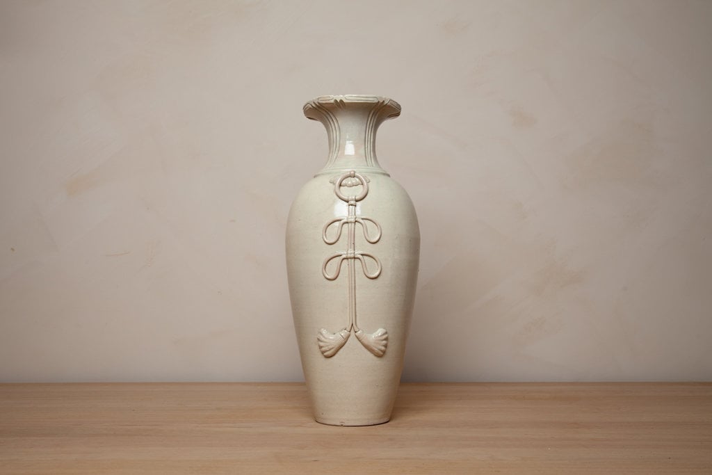 Antique Vase with Rope Motif