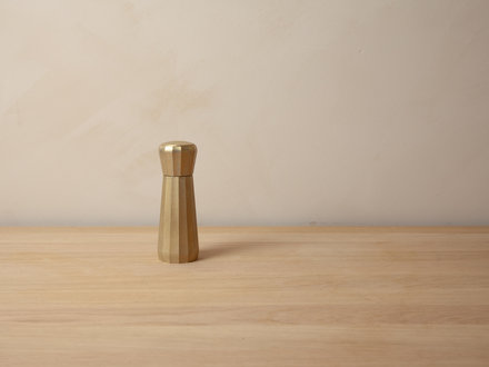Oji Masanori for Mjölk Cast Brass Pepper Mill Oji Masanori for Mjölk Cast Brass Pepper Mill