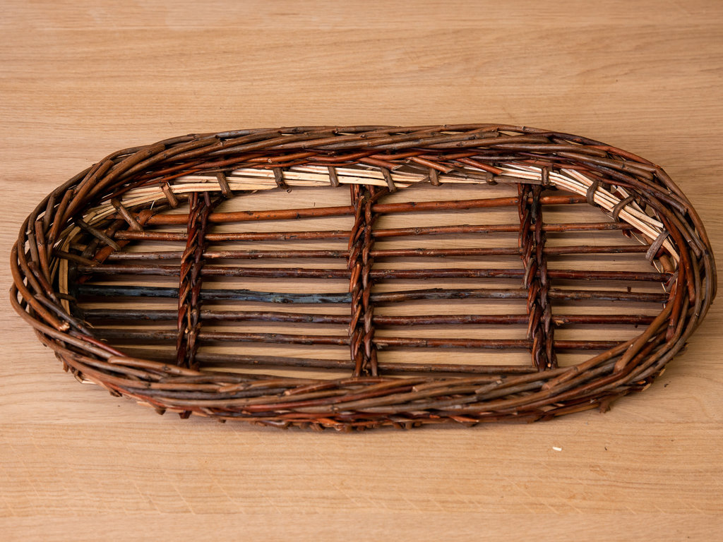 Blaise Cayol Oval Willow Tray (Medium Weave)