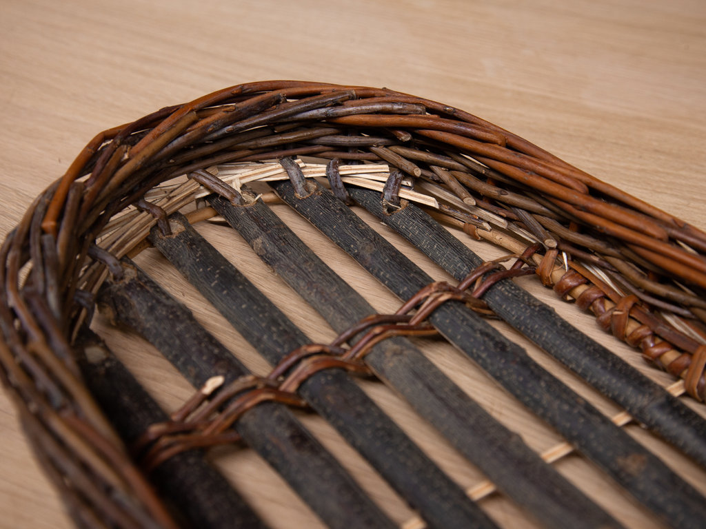 Blaise Cayol Oval Willow Tray (Coarse Weave)