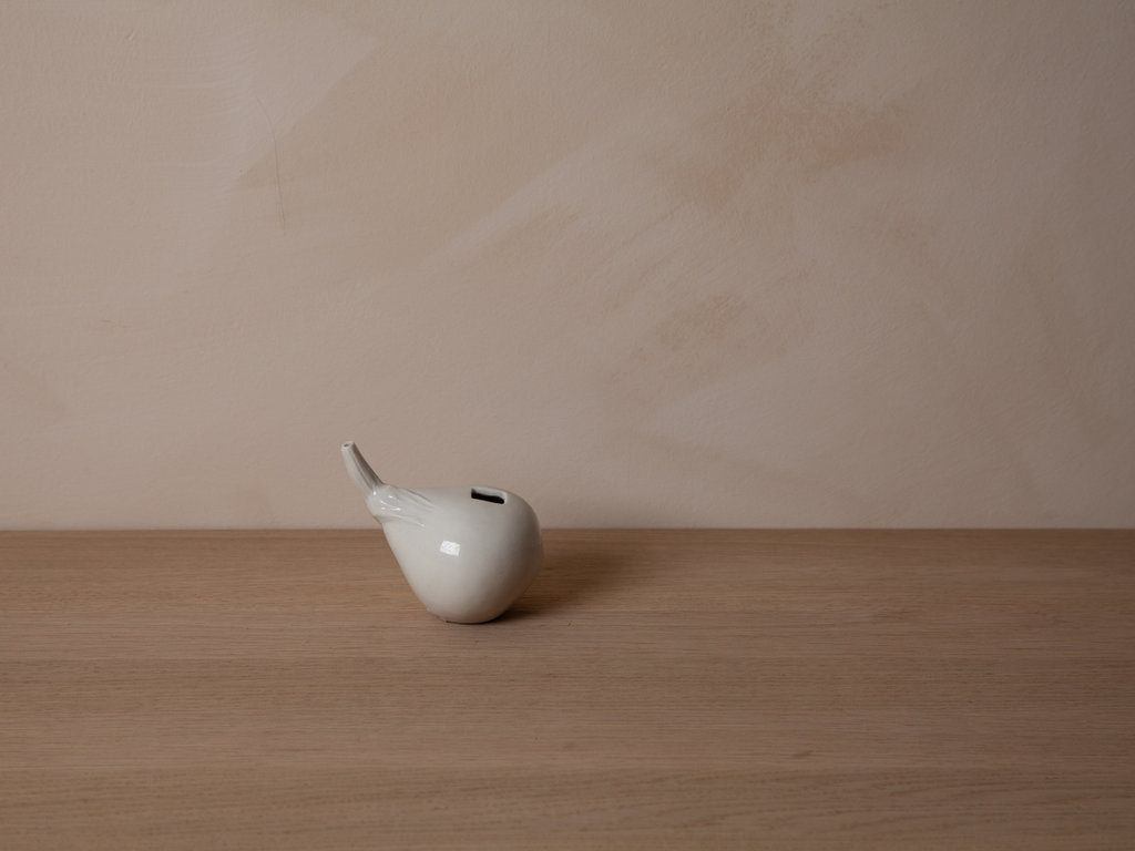 Renaud Sauvé Porcelain Calligraphy Water Dropper (Eggplant)