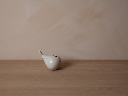 Renaud Sauvé Porcelain Calligraphy Water Dropper (Eggplant)