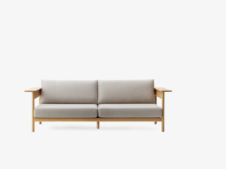 Karimoku Case Kinuta N-S01 2-Seater Sofa