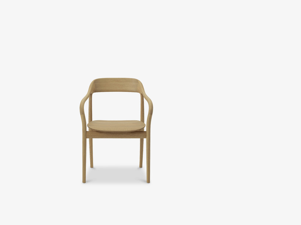 Naoto Fukasawa for Maruni Tako Armchair (Wood Seat)