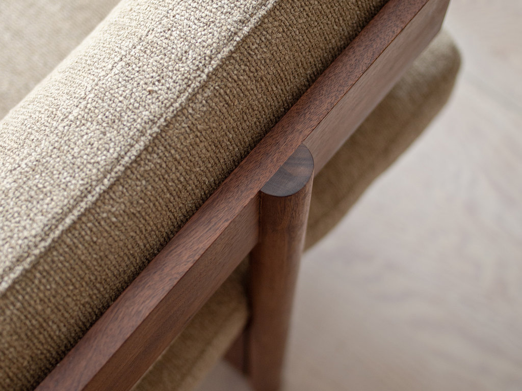 Thom Fougere for Mjölk Mjölk Sofa (Walnut)