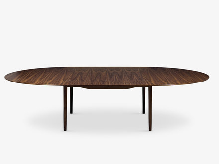 Finn Juhl Silver Extension Table