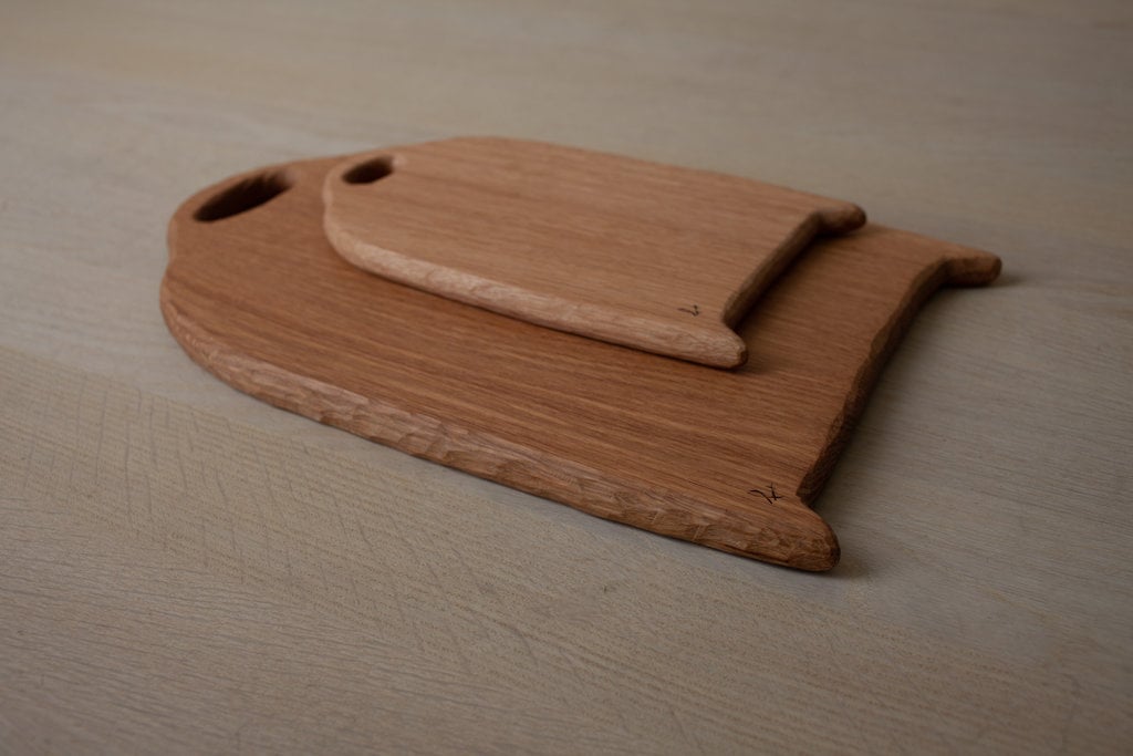 Kanji Matsumoto Small Oak Cutting Board
