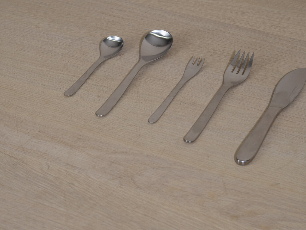 Sori Yanagi Stainless Steel Cutlery (5pc)