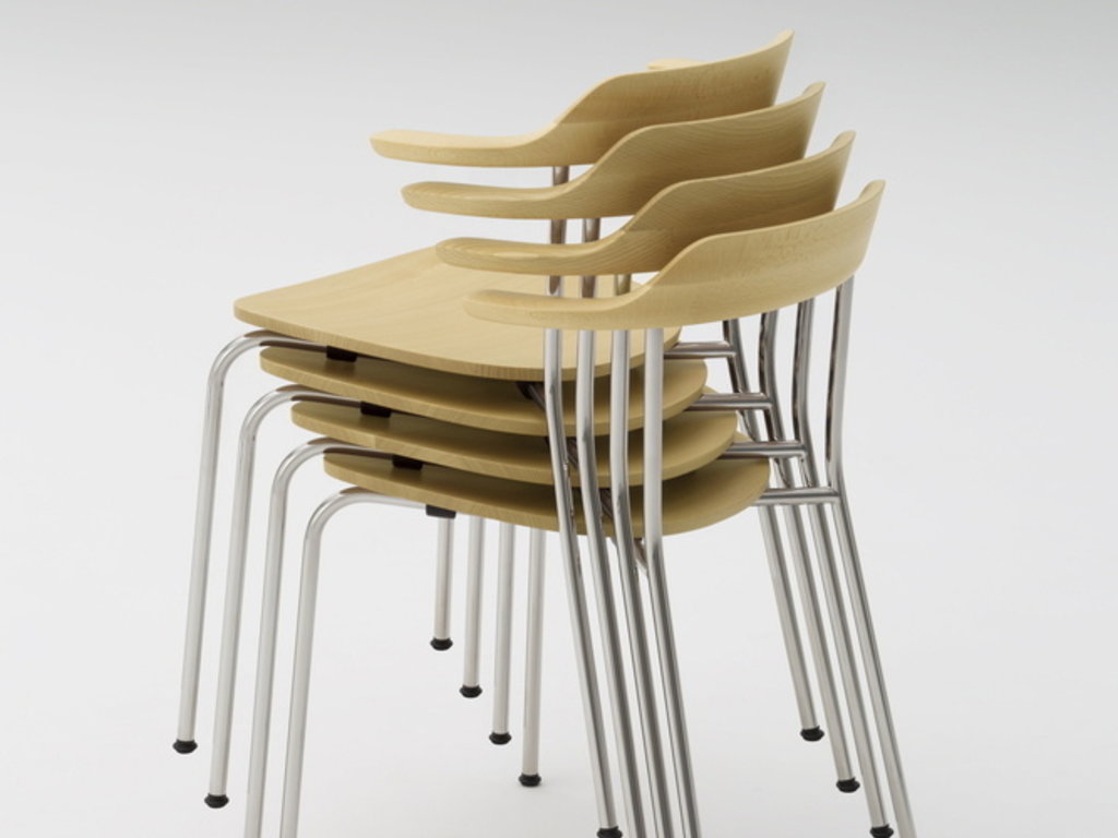 Naoto Fukasawa for Maruni Hiroshima Armchair Stackable