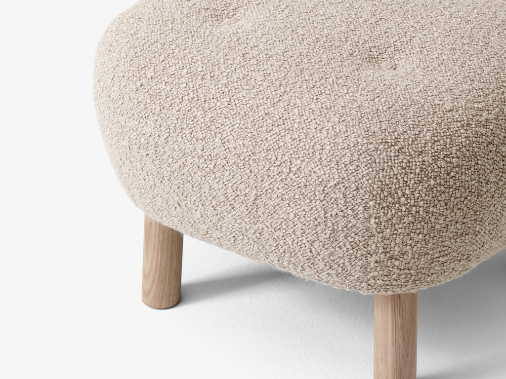 Viggo Boesen for &Tradition Little Petra Pouf