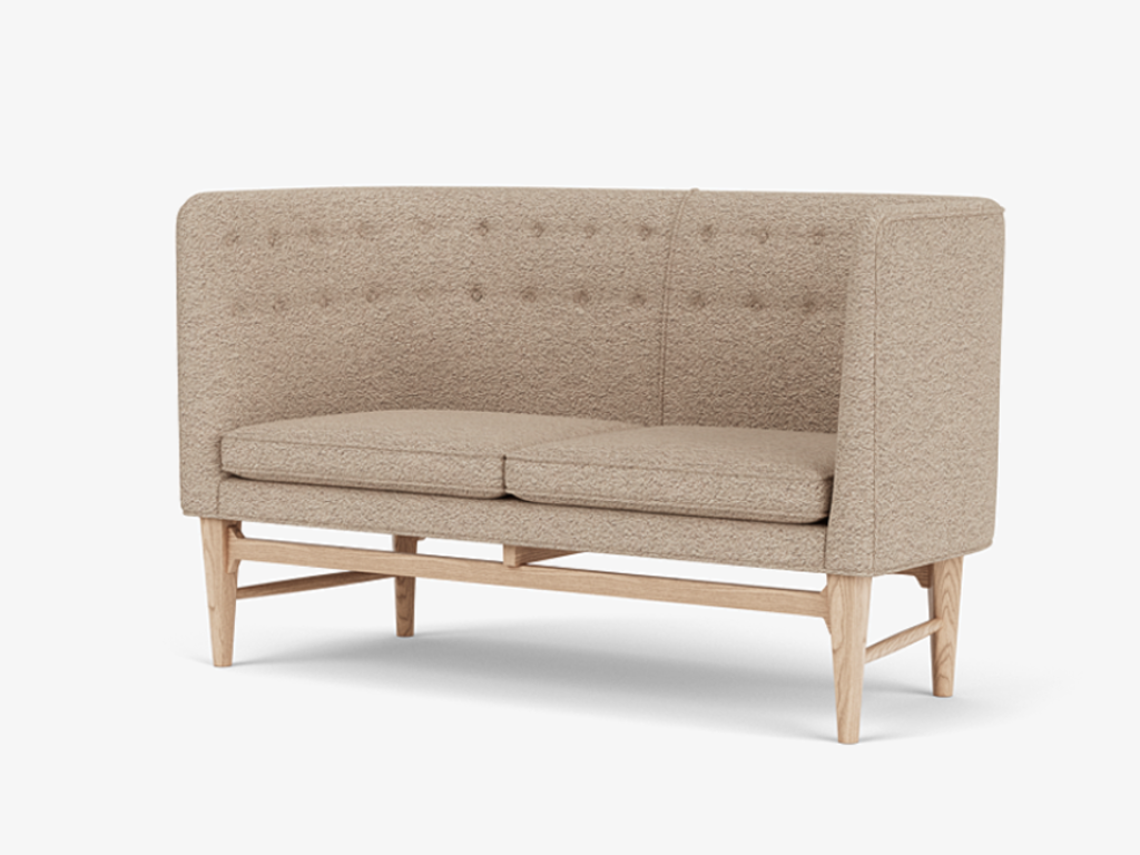 Arne Jacobsen for Tradition Mayor AJ6 Two Seater Sofa