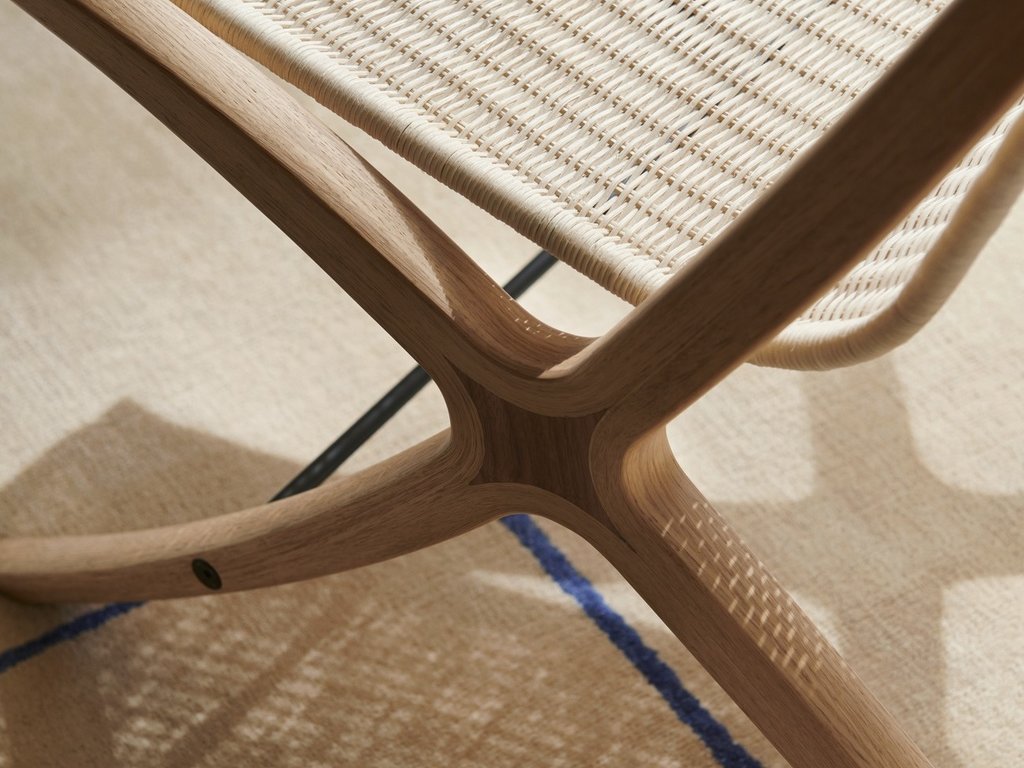 Hvidt & Mølgaard for &Tradition X Lounge Chair HM10