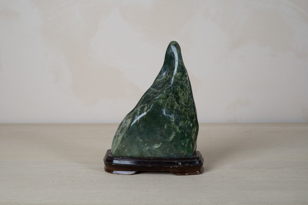 Antique Antique Jade Viewing Stone