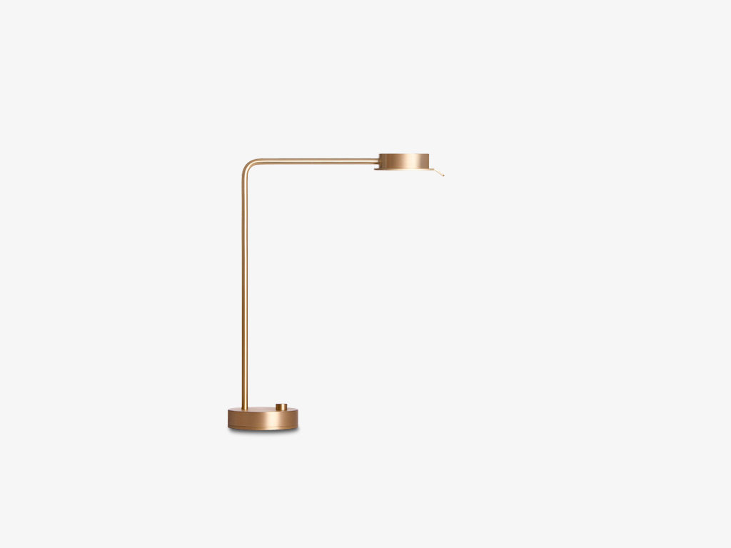 David Chipperfield for Wastberg Chipperfield W102 task lamp in brass