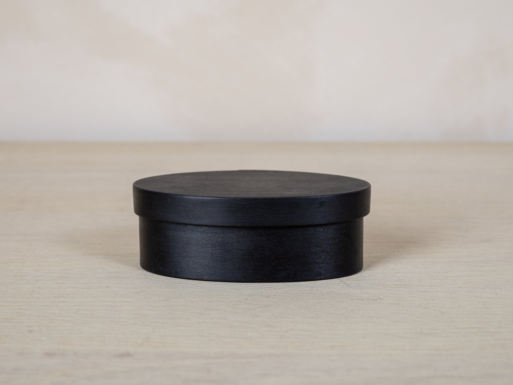 Masashi Ifuji Oval Box — Black (Size 0)