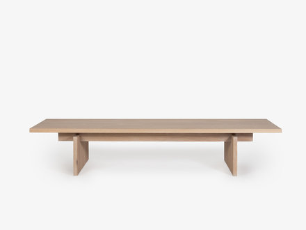 Thom Fougere for Mjölk Mjölk Wood Coffee Table (White Oak)