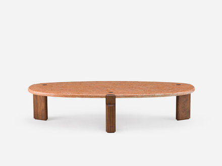 De La Espada Twenty-Five Marble Top Coffee Table