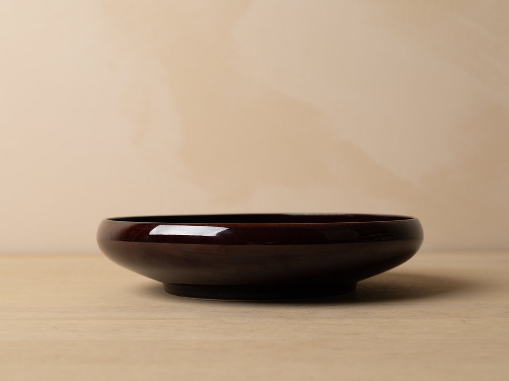 Rina Ono Porcelain Bowl with Candy Red Glaze