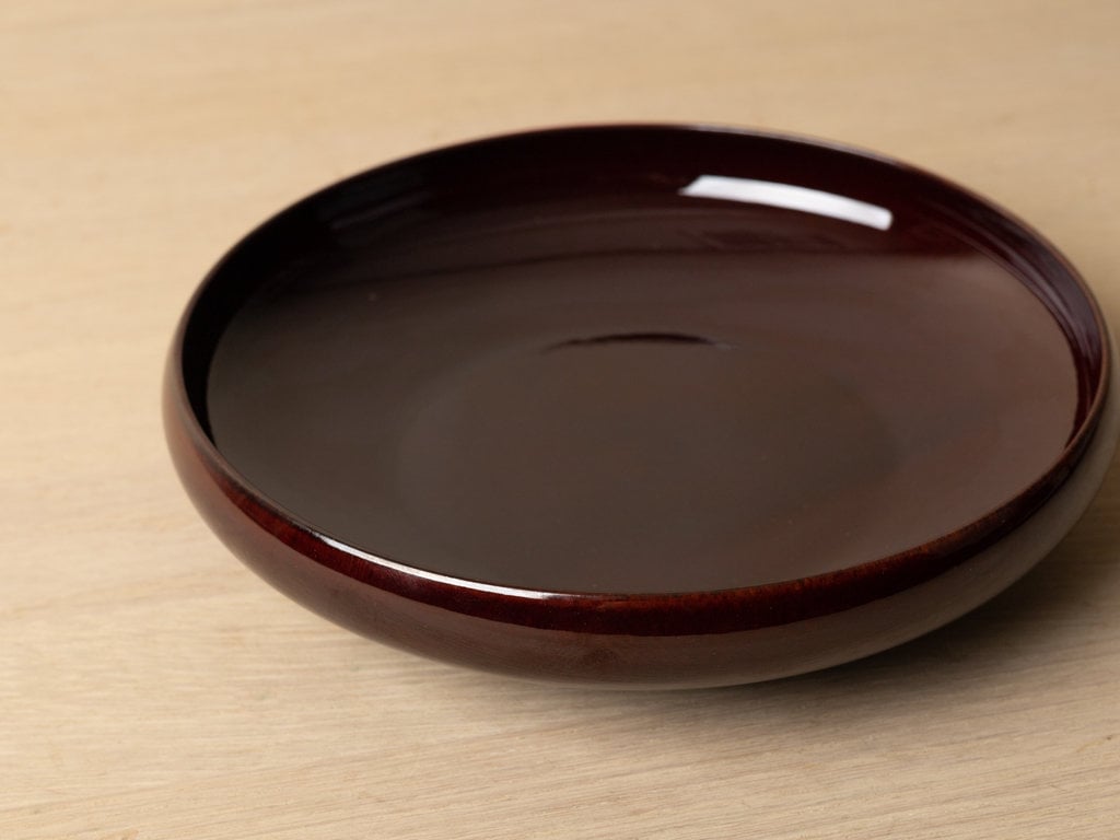 Rina Ono Porcelain Bowl with Candy Red Glaze