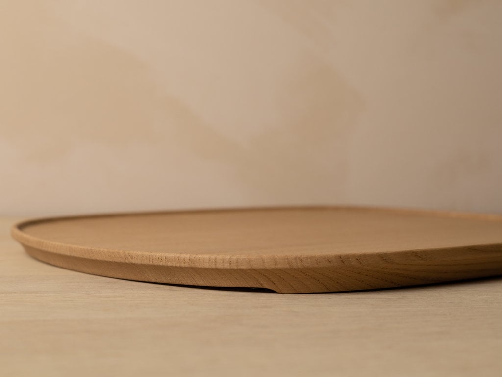 Oji Masanori Fukura Chestnut Serving Tray