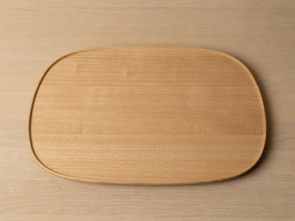 Oji Masanori Fukura Chestnut Serving Tray