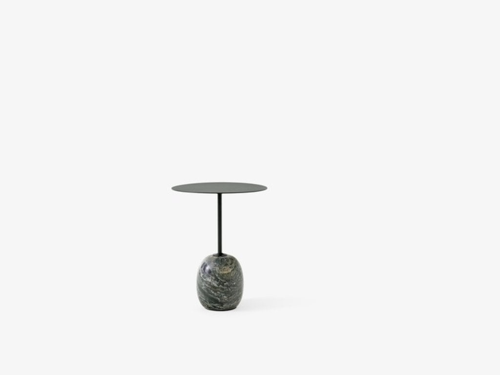 Luca Nichetto for &Tradition Lato Table by Luca Nichetto for &tradition, Deep Green & Verde Alpi Marble