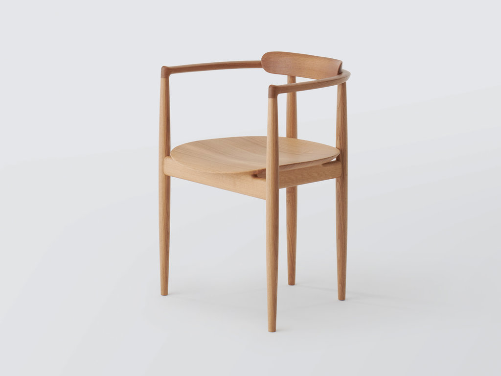 GamFratesi for Koyori Miau Armchair (Wood Seat)