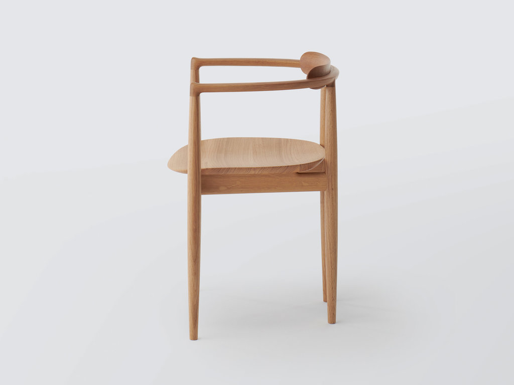 GamFratesi for Koyori Miau Armchair (Wood Seat)
