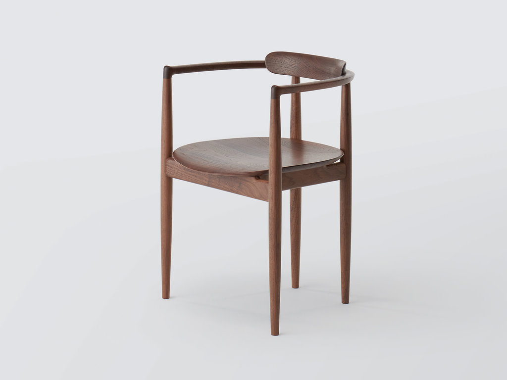GamFratesi for Koyori Miau Armchair (Wood Seat)