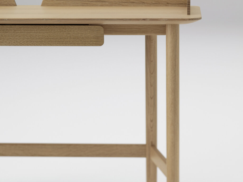 Jasper Morrison for Maruni Desk 120 (Panel and Drawer)