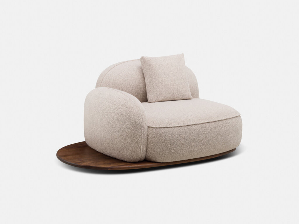 Luca Nichetto for De La Espada Faial One-Armed Lounge Chair
