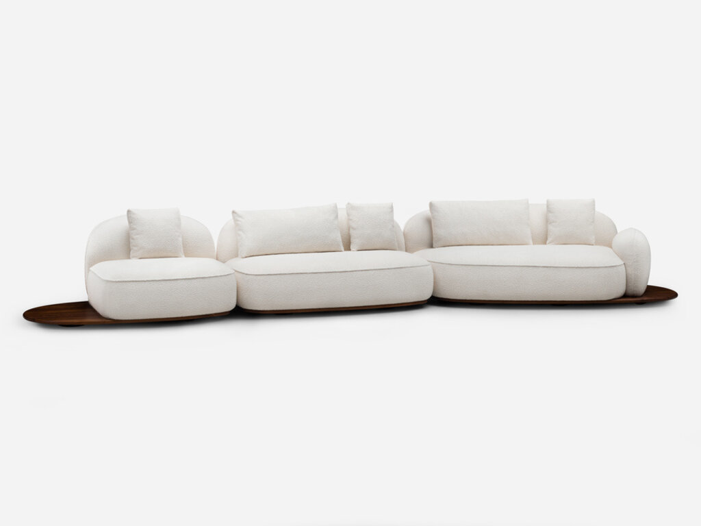 Luca Nichetto for De La Espada Terceira Armless Sofa