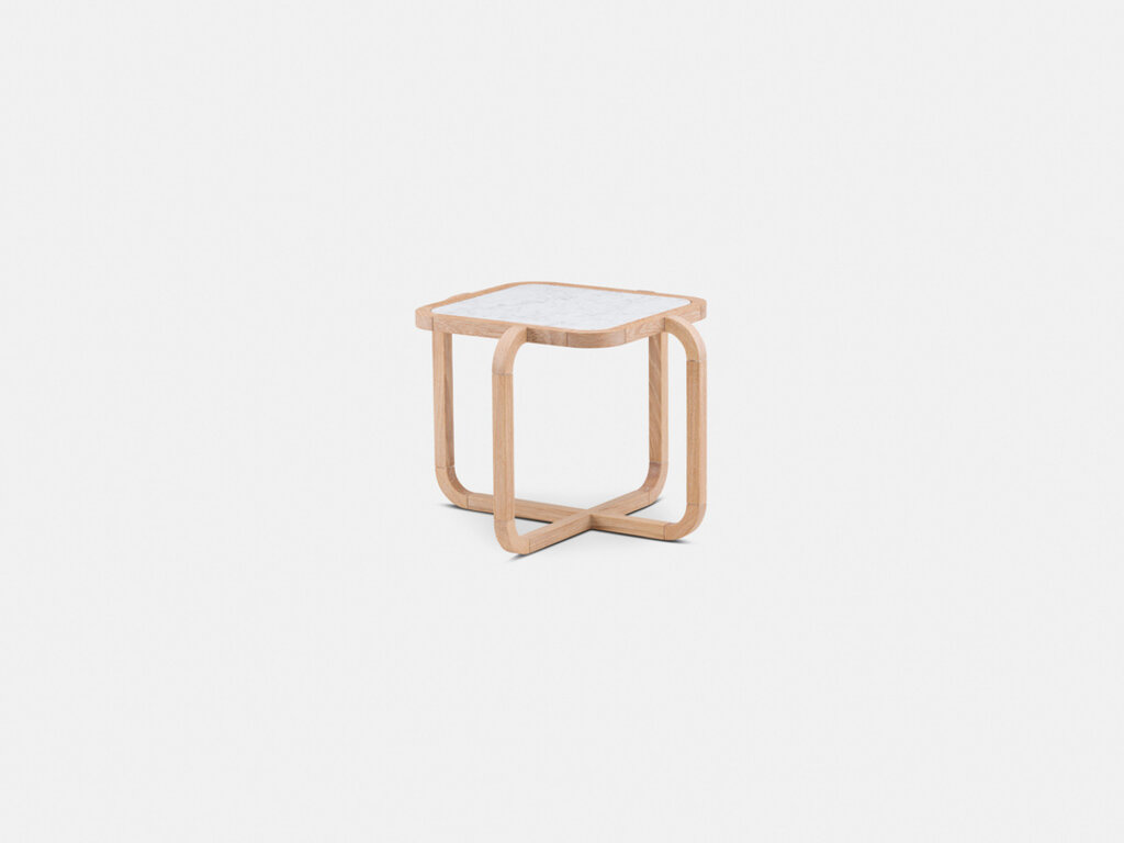 Anthony Guerree for De La Espada Alpha Stone Top Side Table