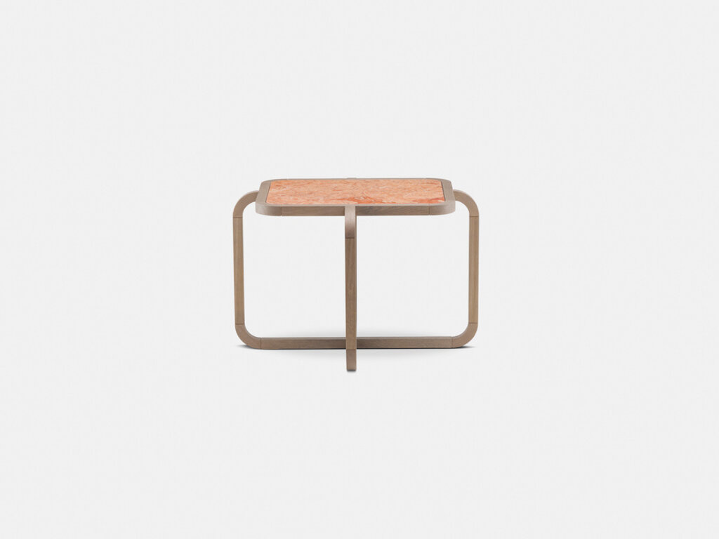 Anthony Guerree for De La Espada Alpha Stone Top Side Table