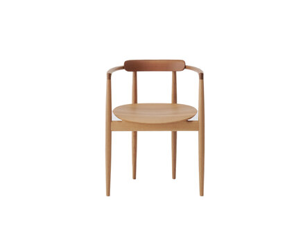 GamFratesi for Koyori Miau Armchair (Wood Seat)