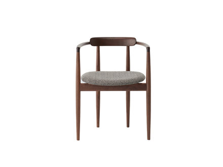 GamFratesi for Koyori Miau Armchair (Walnut H-WA / Savanna 2013/202)